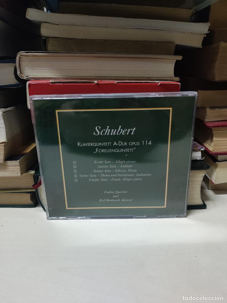 CDs de m&uacute;sica: SCHUBERT KLAVIER QUINTET AND OPUS - Foto 2