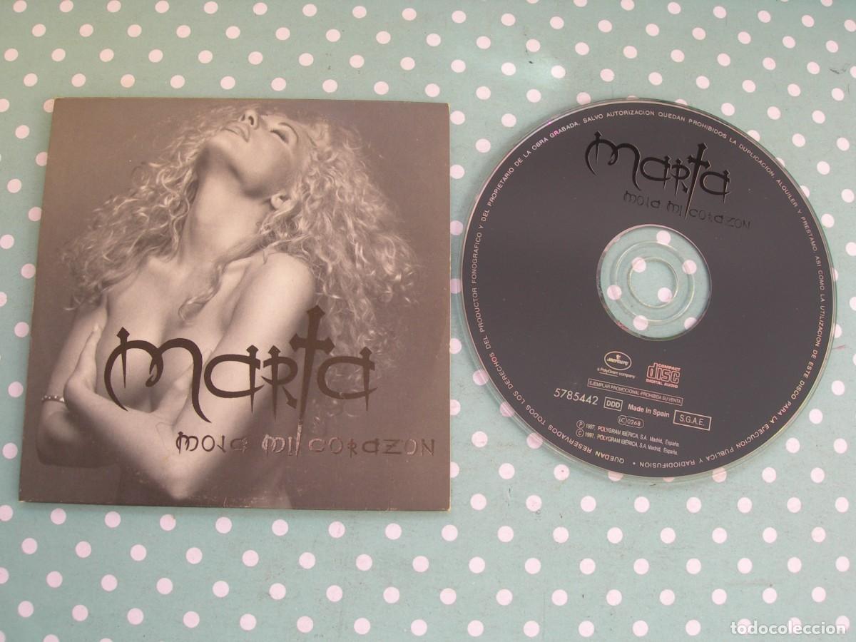 CDs de m&uacute;sica: MARTA S&Aacute;NCHEZ / MOJA MI CORAZ&Oacute;N / CD SINGLE / POP - Foto 1
