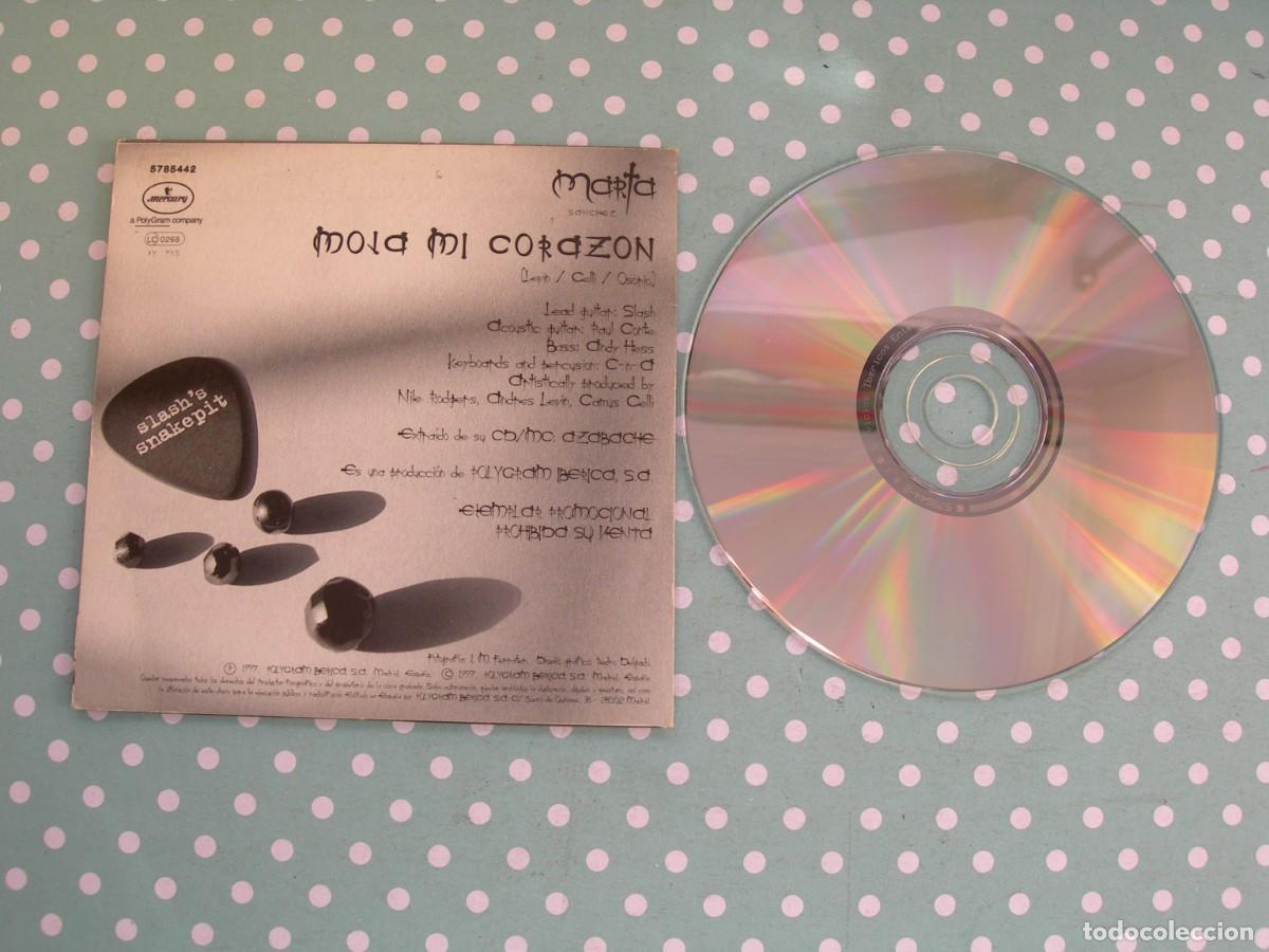 CDs de m&uacute;sica: MARTA S&Aacute;NCHEZ / MOJA MI CORAZ&Oacute;N / CD SINGLE / POP - Foto 2