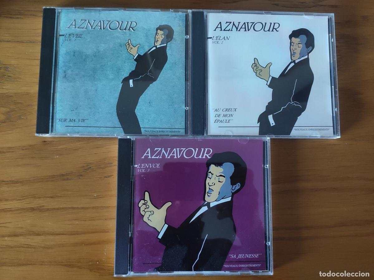 CDs de m&uacute;sica: Charles AZNAVOUR LEnvol 1, 2 y 3 - Foto 1