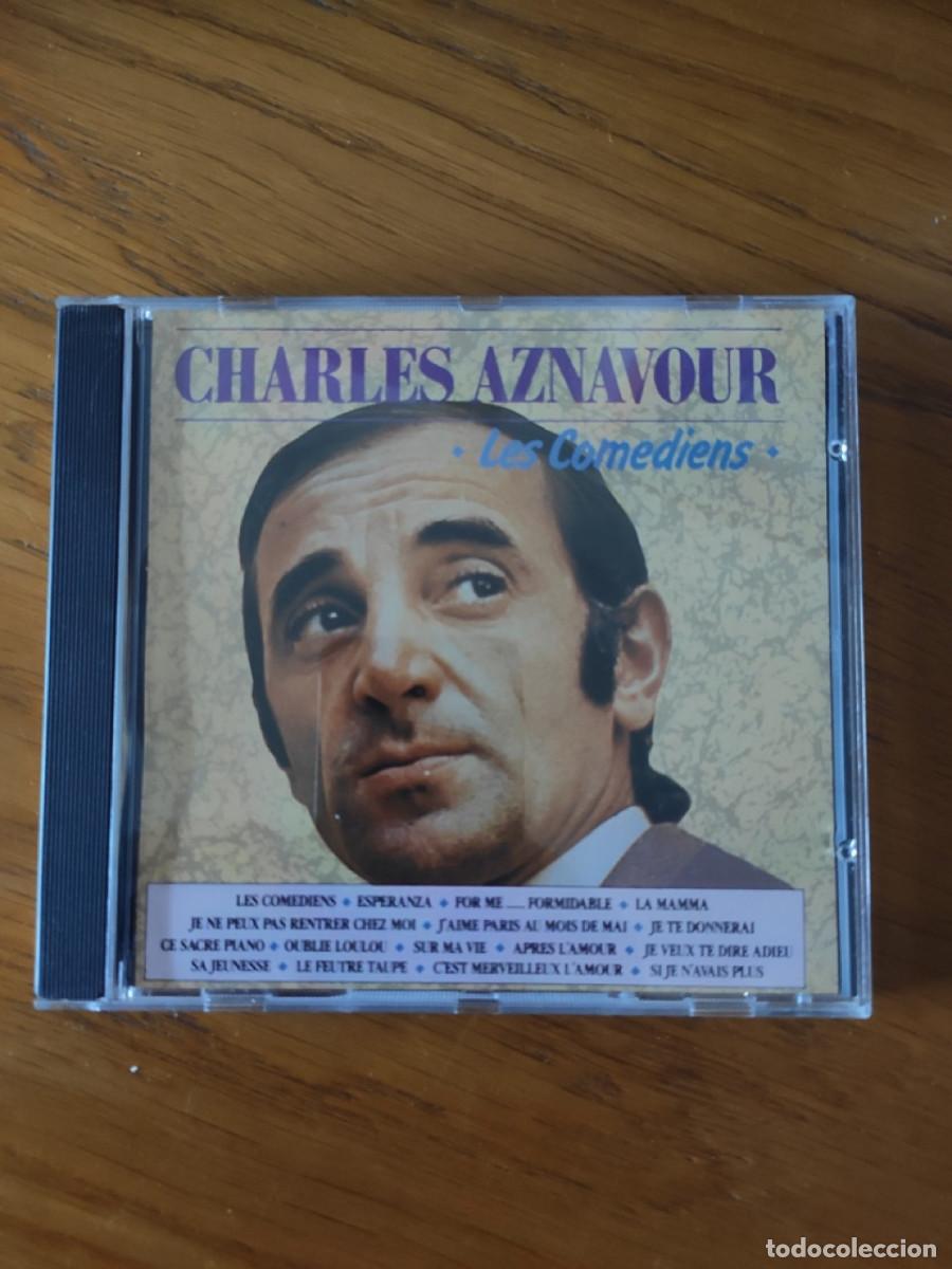CDs de m&uacute;sica: Charles AZNAVOUR Les Comediens - Foto 1