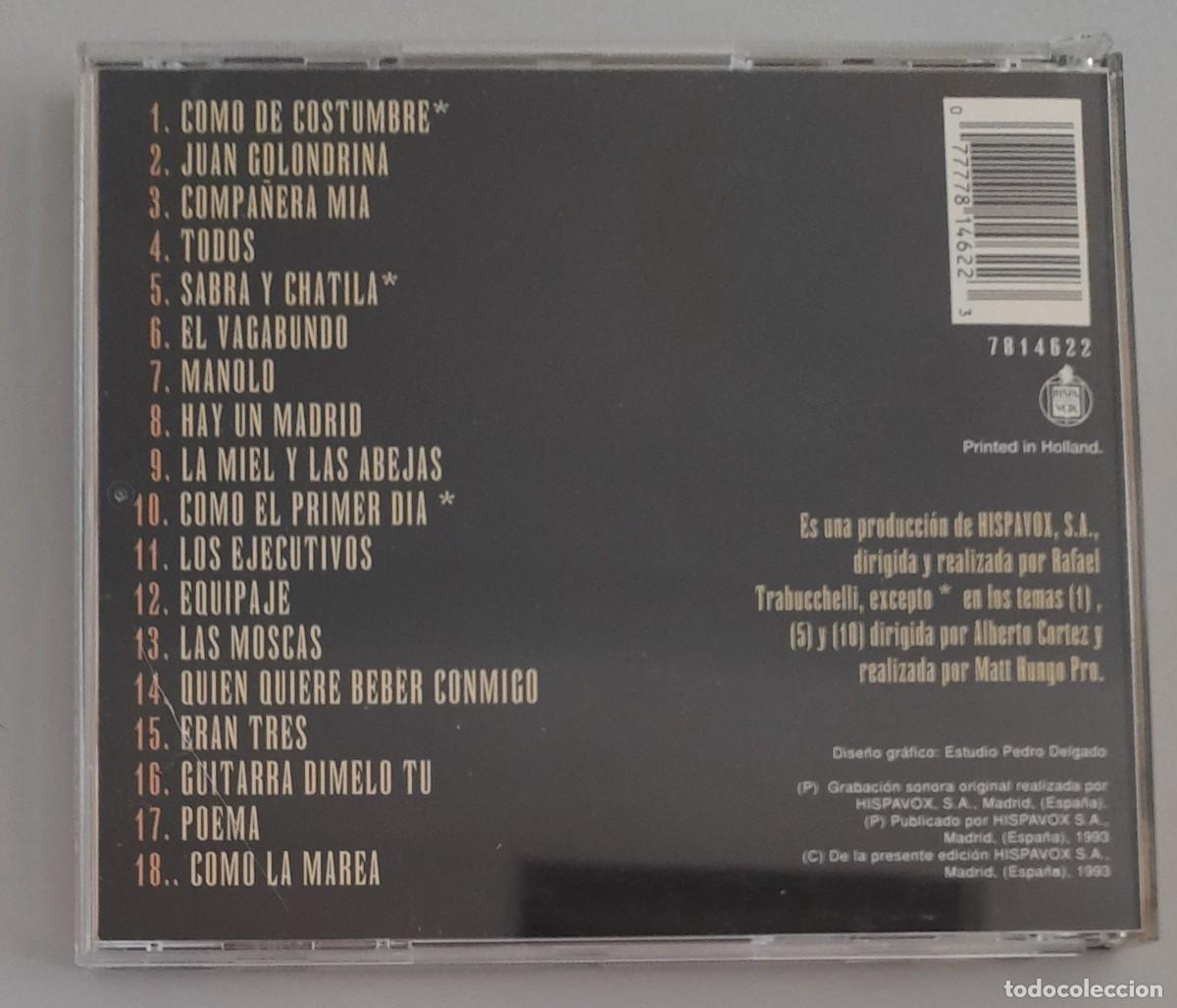 CDs de m&uacute;sica: ALBERTO CORTEZ - GRANDES EXITOS VOL. 2 - Foto 2