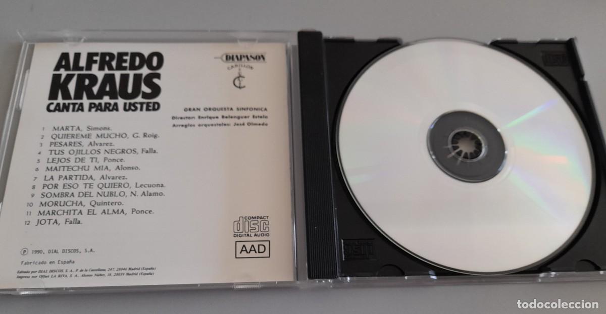 CDs de m&uacute;sica: ALFREDO FRAUS - CANTA PARA USTED - Foto 3
