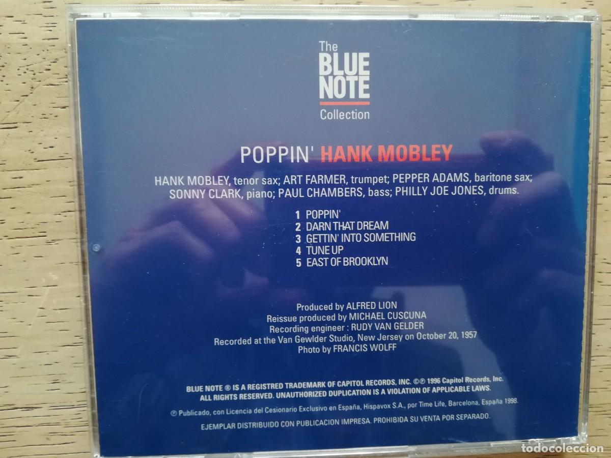 CDs de m&uacute;sica: Hank Mobley. Poppin&acute; CD - Foto 2