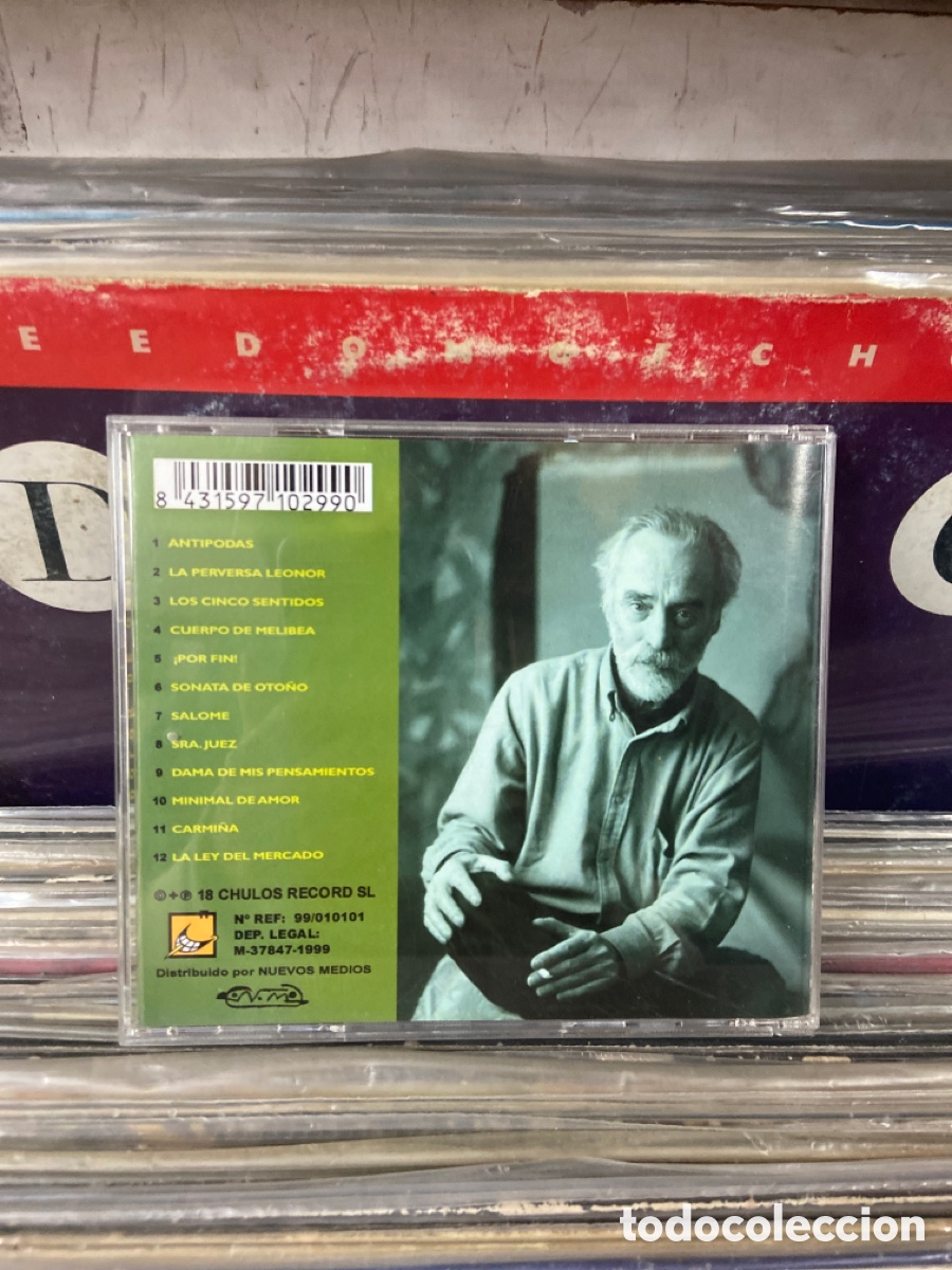 CDs de m&uacute;sica: Javier krahe dolor de garganta - Foto 2