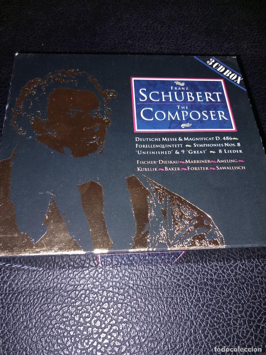 CDs de m&uacute;sica: franz schubert - the composer - 3cd box - Foto 1