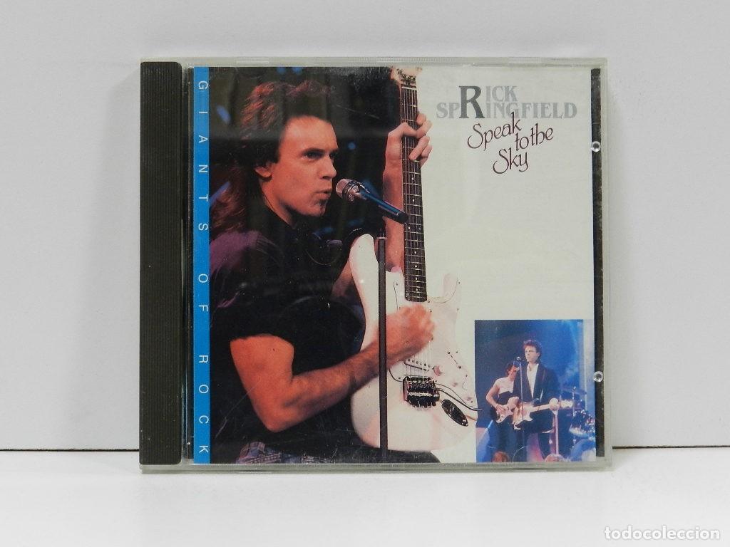 CDs de m&uacute;sica: DISCO CD. Rick Springfield &ndash; Speak To The Sky. COMPACT DISC. - Foto 1