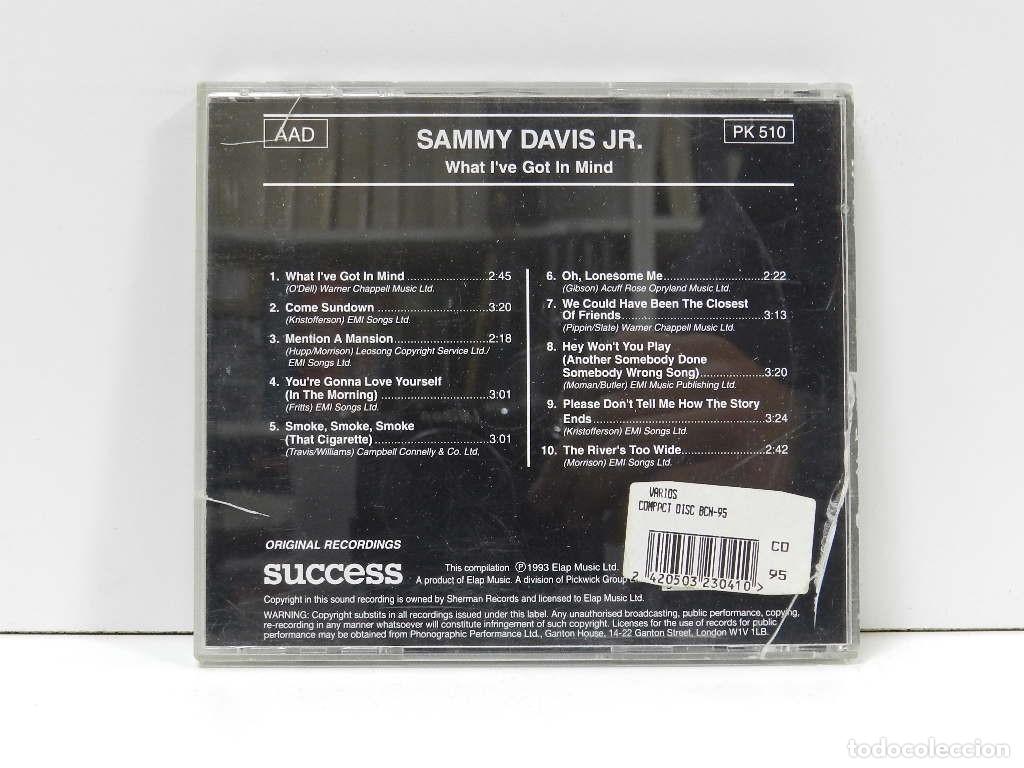 CDs de m&uacute;sica: DISCO CD. Sammy Davis Jr. &ndash; What Ive Got In Mind. COMPACT DISC. - Foto 2