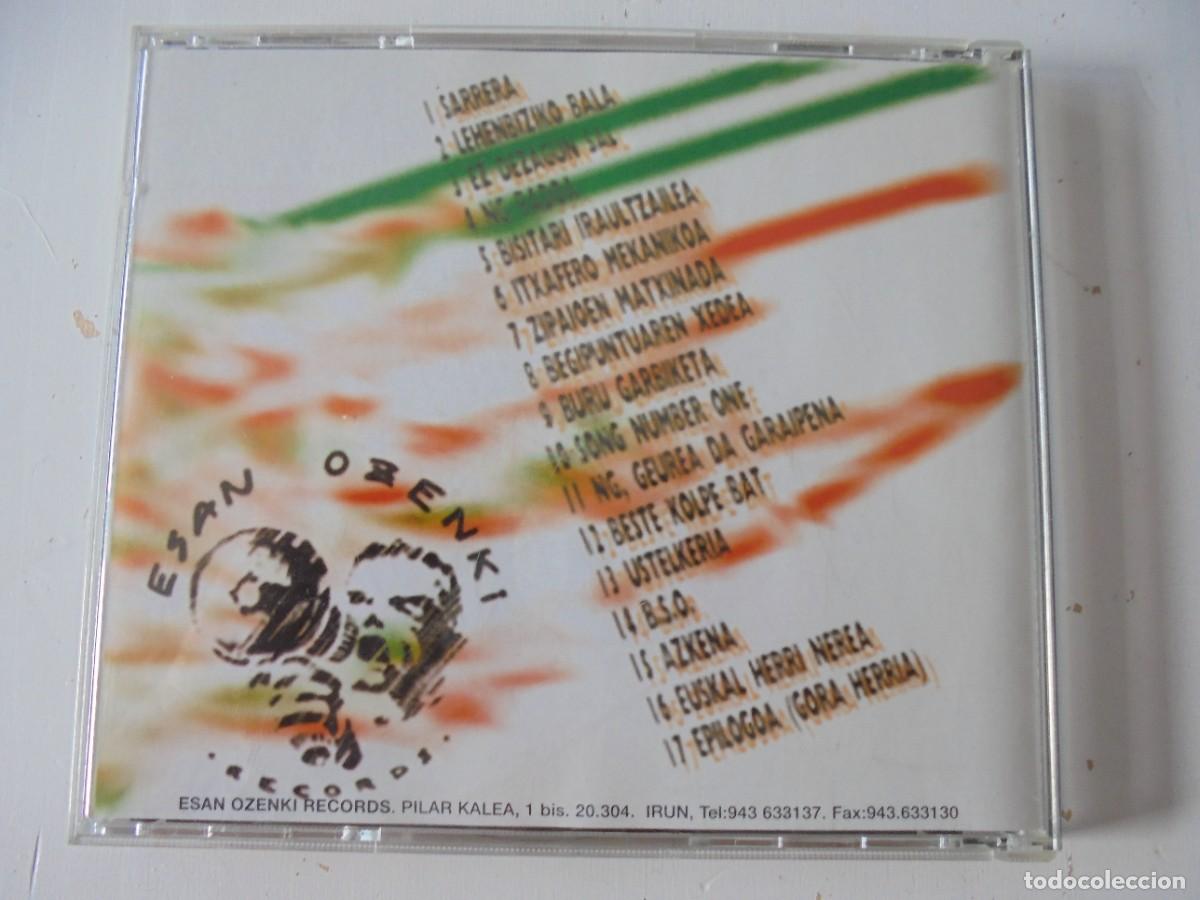 CDs de m&uacute;sica: NEGU GORRIAK. GURE JARRERA. COMPACTO. 17 TEMAS. - Foto 2