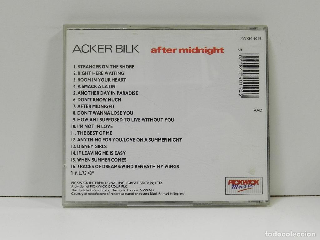 CDs de m&uacute;sica: DISCO CD. Acker Bilk &ndash; After Midnight. COMPACT DISC. - Foto 2