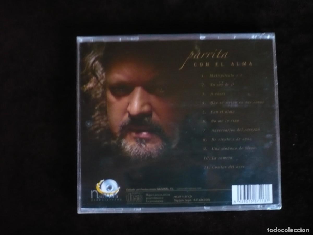 CDs de m&uacute;sica: parrita - con el alma - cd nuevo precintado - Foto 2