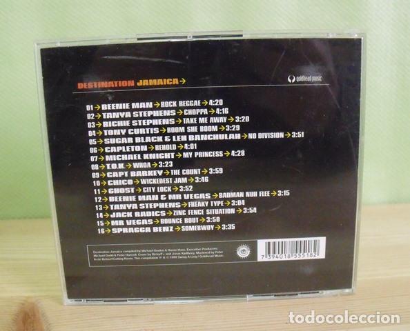 CDs de m&uacute;sica: Disco CD Destination Jamaica - Foto 3