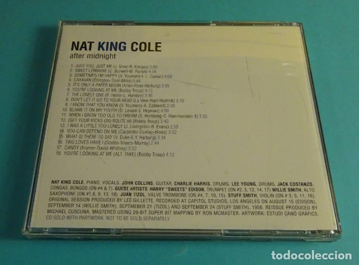 CDs de m&uacute;sica: CD NAT KING COLE. AFTER MIDNIGHT. THE COMPLETE SESSION - Foto 3