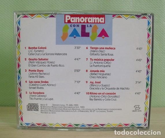 CDs de m&uacute;sica: Disco CD Panorama con la Salsa - Volumen 2 - Foto 2