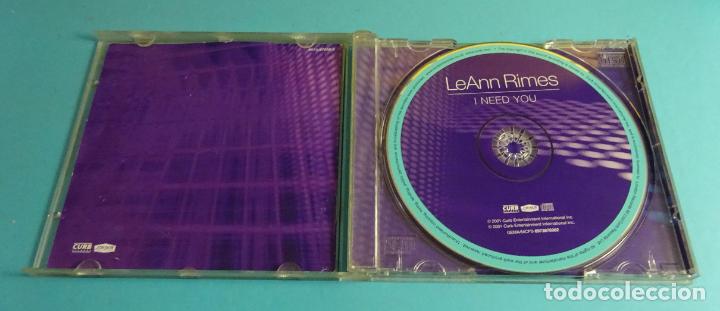 CDs de m&uacute;sica: CD LEANN RIMES. I NEED YOU - Foto 2