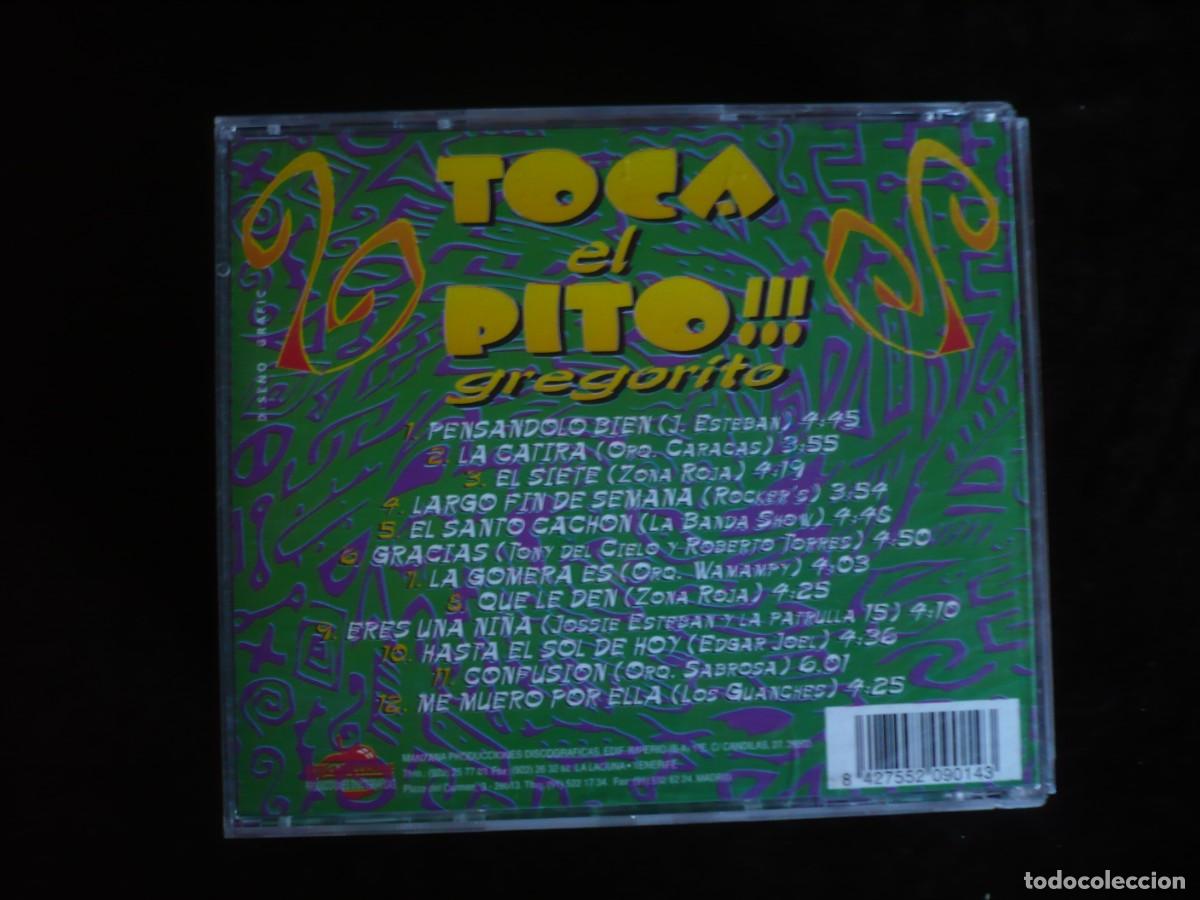 CDs de m&uacute;sica: toca el pito gregorito - cd como nuevo - Foto 2