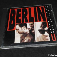 CDs de Música: BERLIN - CUANDO EL CIELO DEJE DE EXISTIR - 1991 - CD - DISCO VERIFICADO