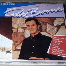 CDs de Música: CD - PAT BOONE - THE COMPLETE HIT ALBUM - MADE IN JAPAN. Lote 388918359