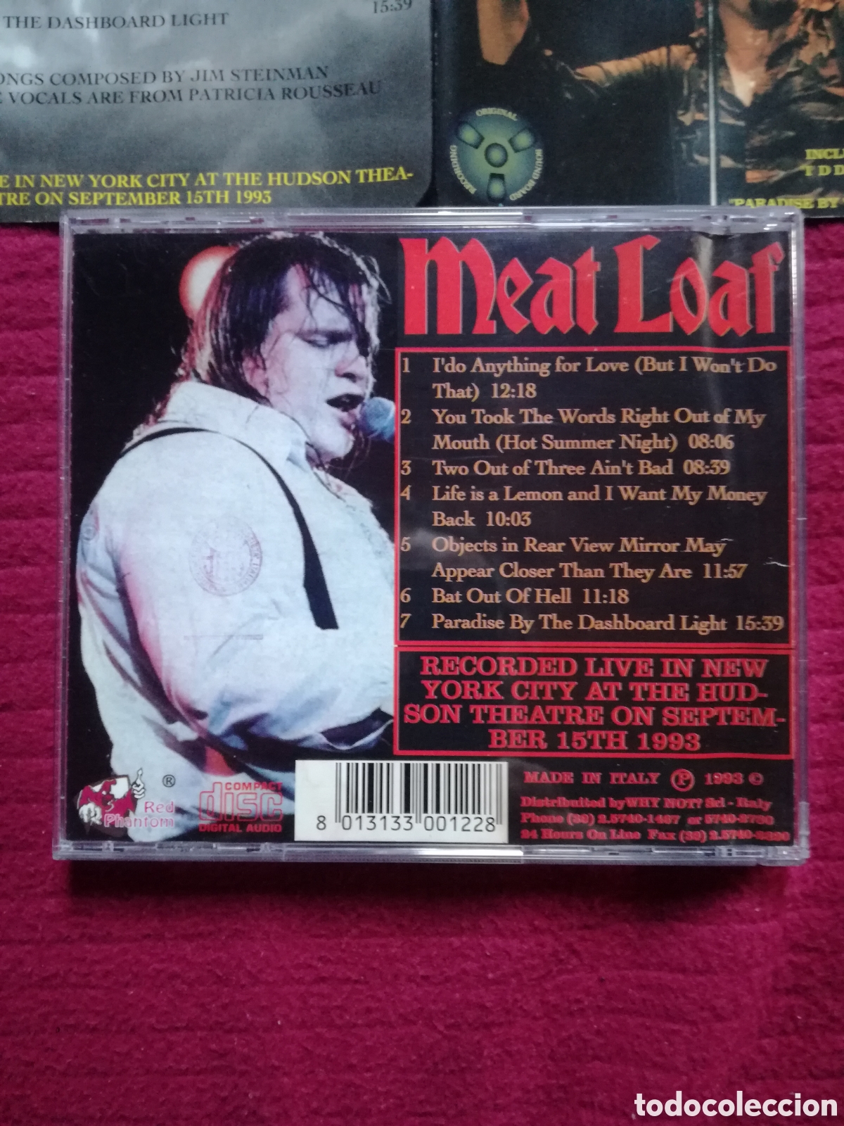 Meat Loaf - Hell Can Wait - Rare MINT Italian Import CD-NYC 1993