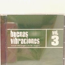CDs de Música: BUENAS VIBRACIONES ACTUALIDAD ARGENTINA DEL REGGAE CD. Lote 389093634