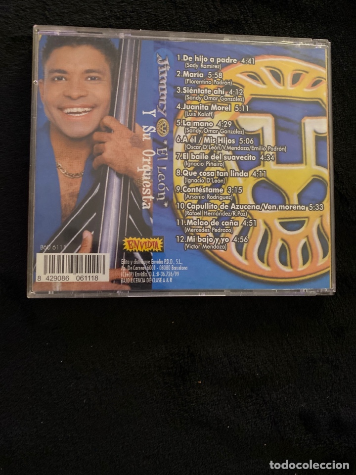 CDs de m&uacute;sica: CD JIMMY &ldquo;EL LEON&rdquo; Y SU ORQUESTA - Foto 2