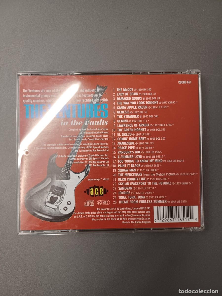 CDs de m&uacute;sica: THE VENTURES. IN THE VAULTS CD - Foto 2