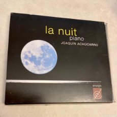 CDs de Música: LA NUIT - JOAQUÍN ACHÚCARRO - PIANO - OBRAS DE BORODIN, CHOPIN, DEBUSSY, FALLA, GRIEG.... Lote 389195974