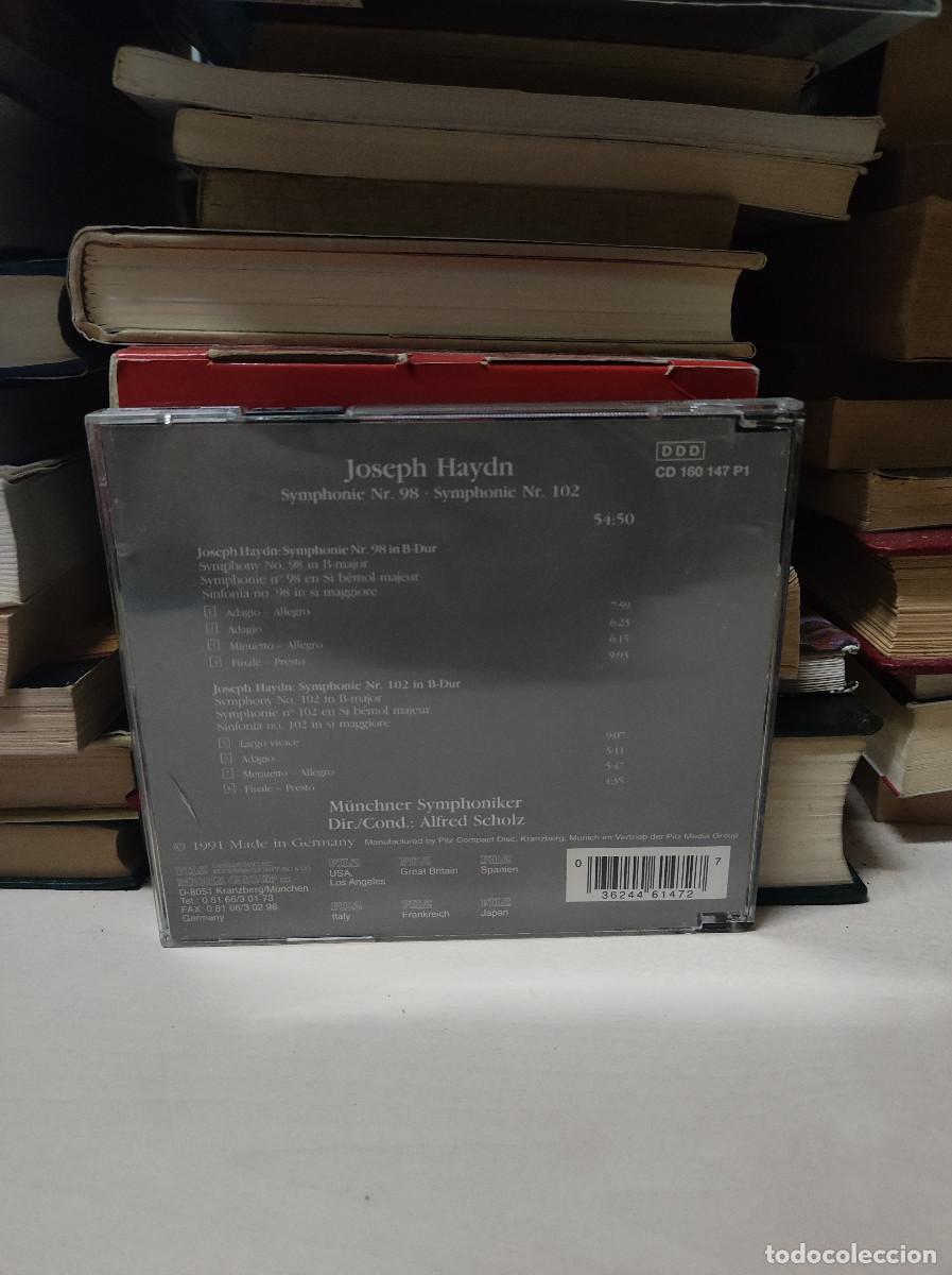 CDs de m&uacute;sica: Joseph Haydn &ndash; Symphony No 98 / 102 - Foto 2