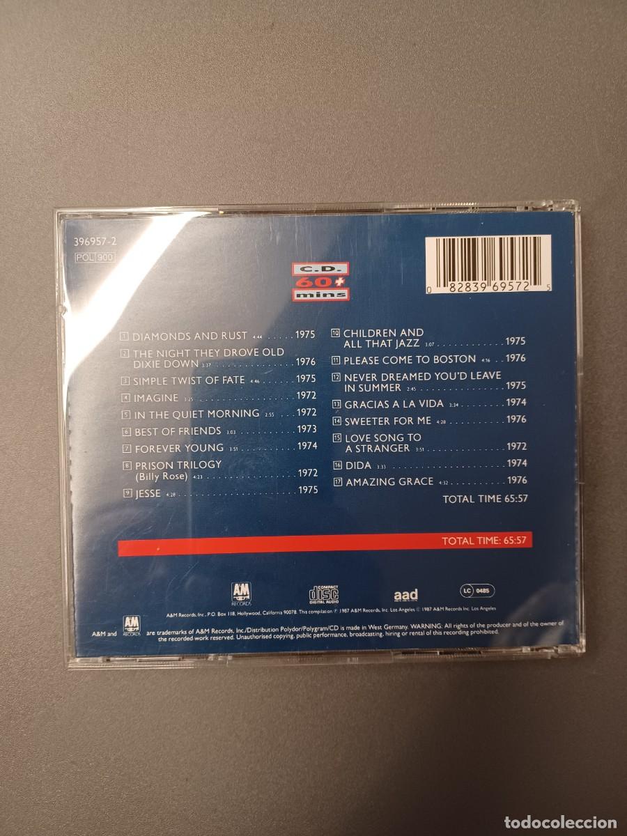 CDs de m&uacute;sica: JOAN BAEZ DAY IMAGINE CD - Foto 2