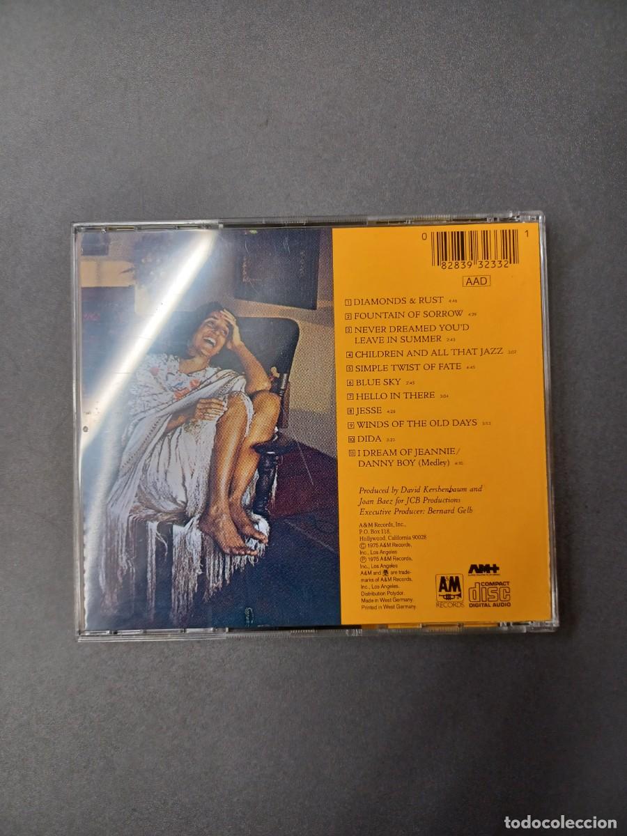 CDs de m&uacute;sica: JOAN BAEZ DIAMONDS AND RUST CD - Foto 2
