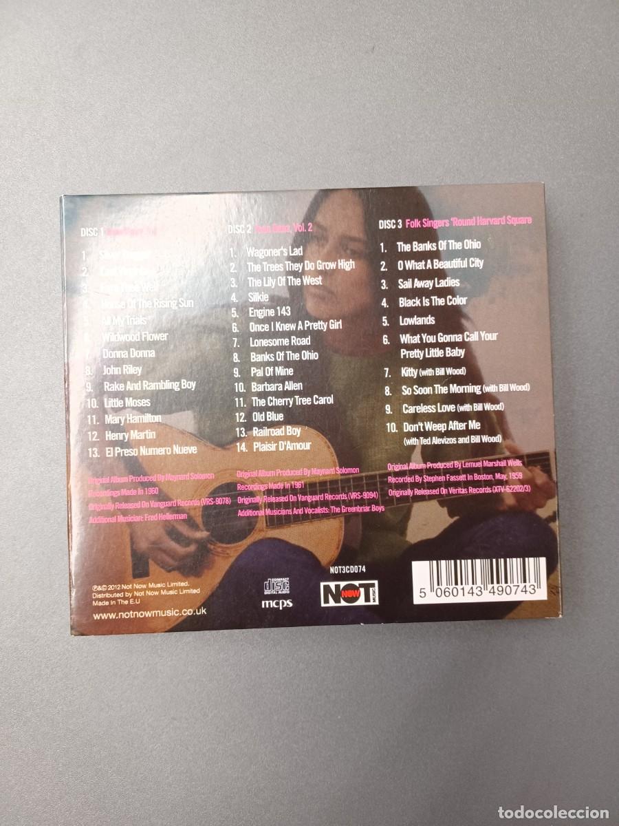 CDs de m&uacute;sica: JOAN BAEZ TRILOGY 3 CD - Foto 2