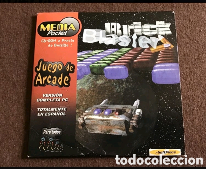 CDs de m&uacute;sica: DISCO CD-ROM. BRICK BLASTER. Juego Arcade - Foto 1