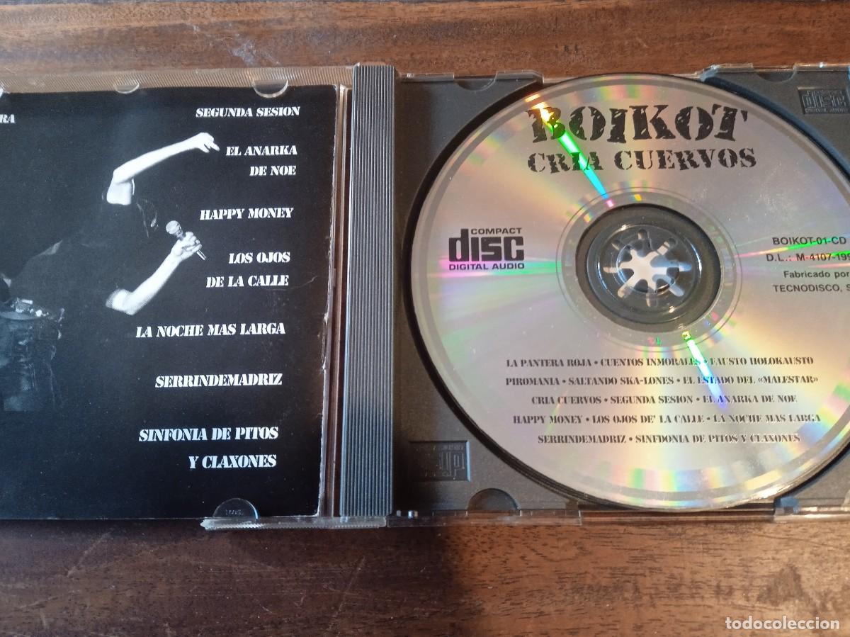 CDs de m&uacute;sica: BOIKOT. CRIA CUERVOS - Foto 2