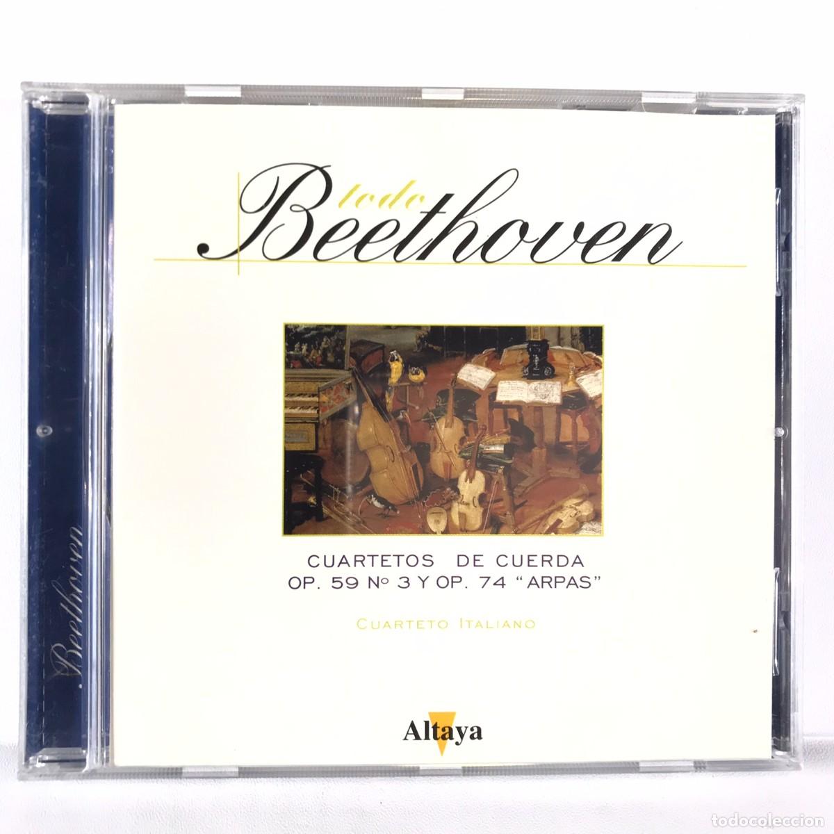 CDs de m&uacute;sica: Todo Beethoven ● Quartetto Italiano ● CD, Compilation - Foto 1