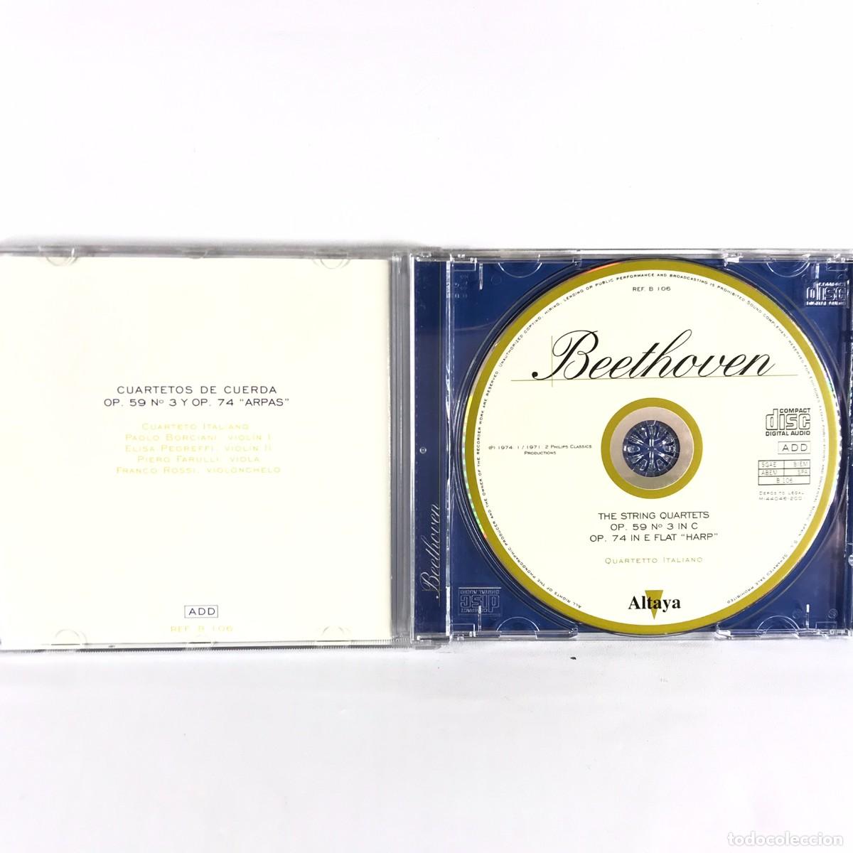 CDs de m&uacute;sica: Todo Beethoven ● Quartetto Italiano ● CD, Compilation - Foto 2
