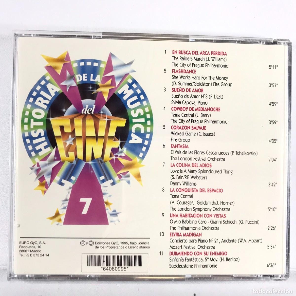 CDs de m&uacute;sica: Various ● Historia De La M&uacute;sica Del Cine 7 ● CD, Compilation - Foto 3