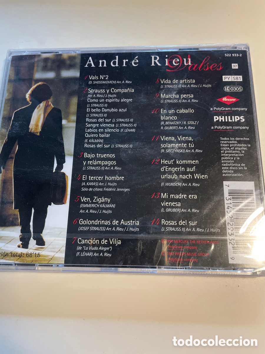 CDs de m&uacute;sica: Valses de Andr&eacute; Rieu - Foto 2