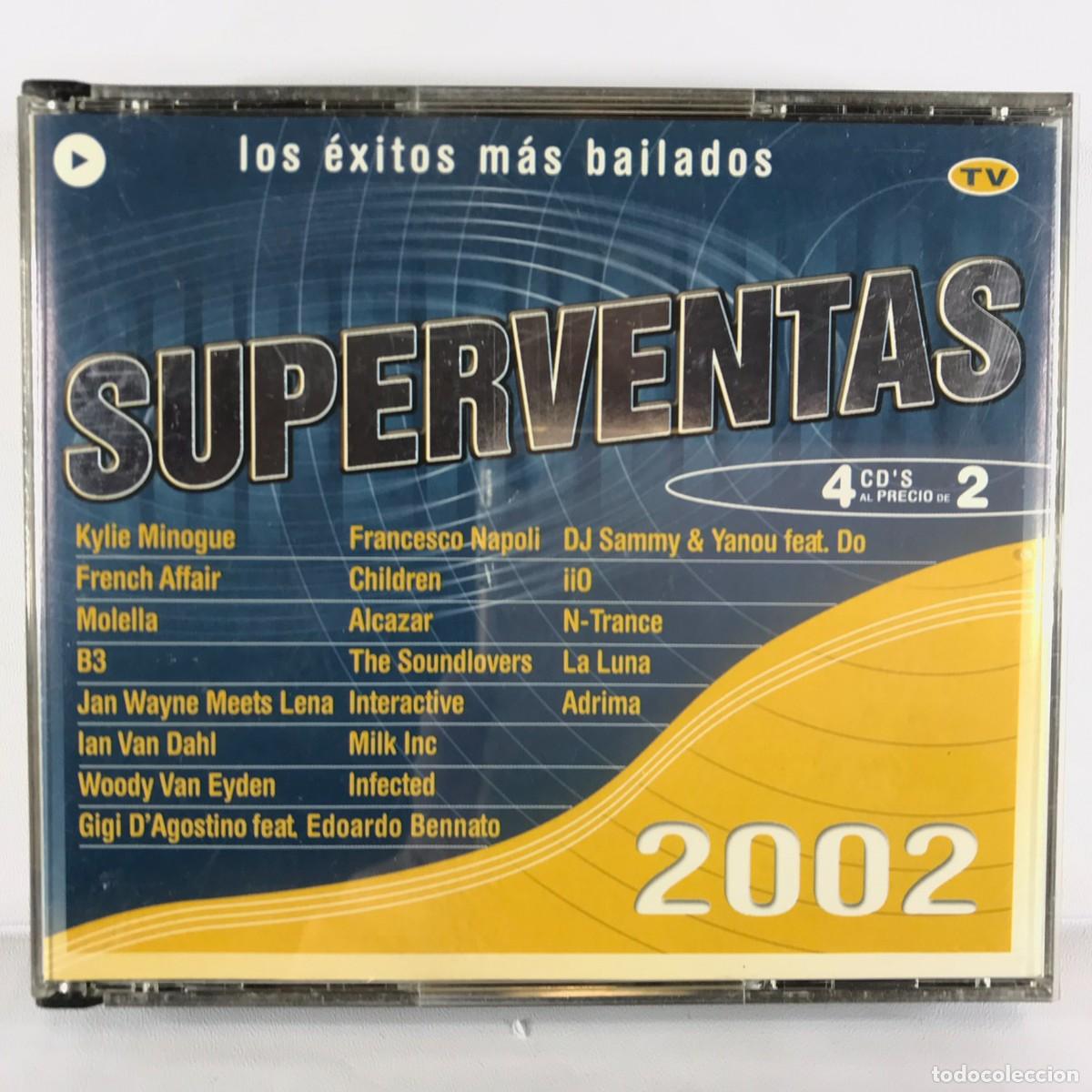 CDs de m&uacute;sica: Various ● Superventas 2002 ● 4 x CD, Compilation BOX - Foto 1