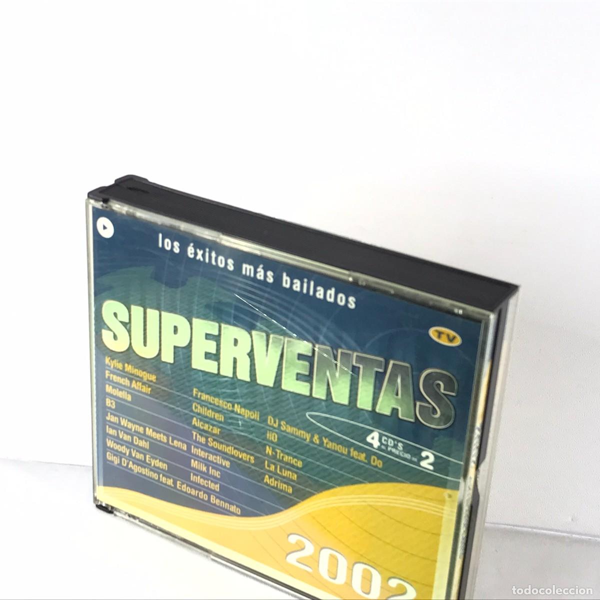 CDs de m&uacute;sica: Various ● Superventas 2002 ● 4 x CD, Compilation BOX - Foto 2