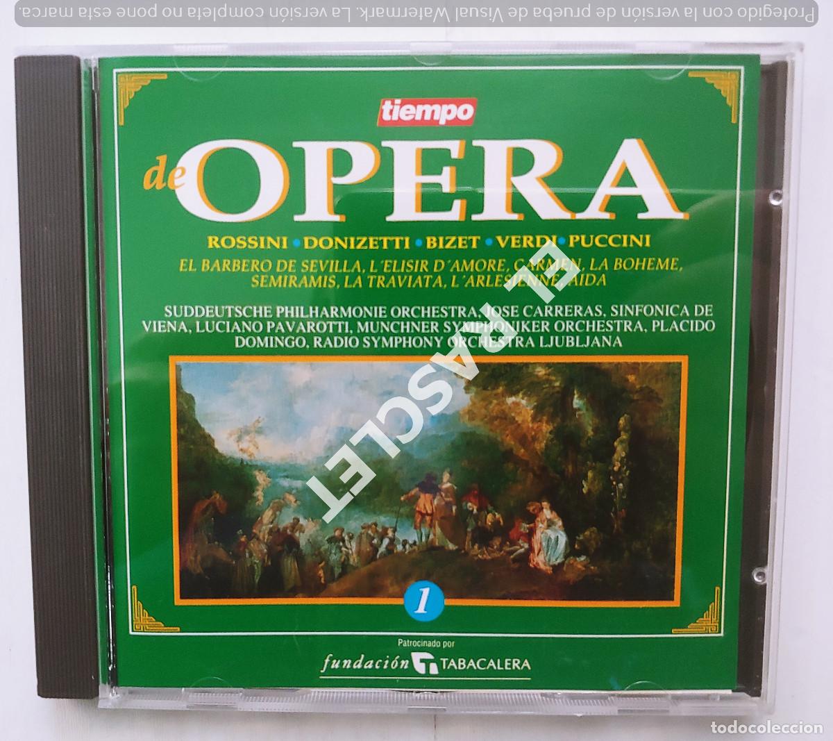 CDs de m&uacute;sica: CD TIEMPO DE OPERA N&ordm; 1 - Foto 1