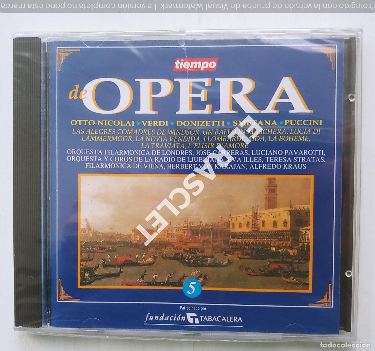 CDs de m&uacute;sica: CD TIEMPO DE OPERA N&ordm; 5 - Foto 1