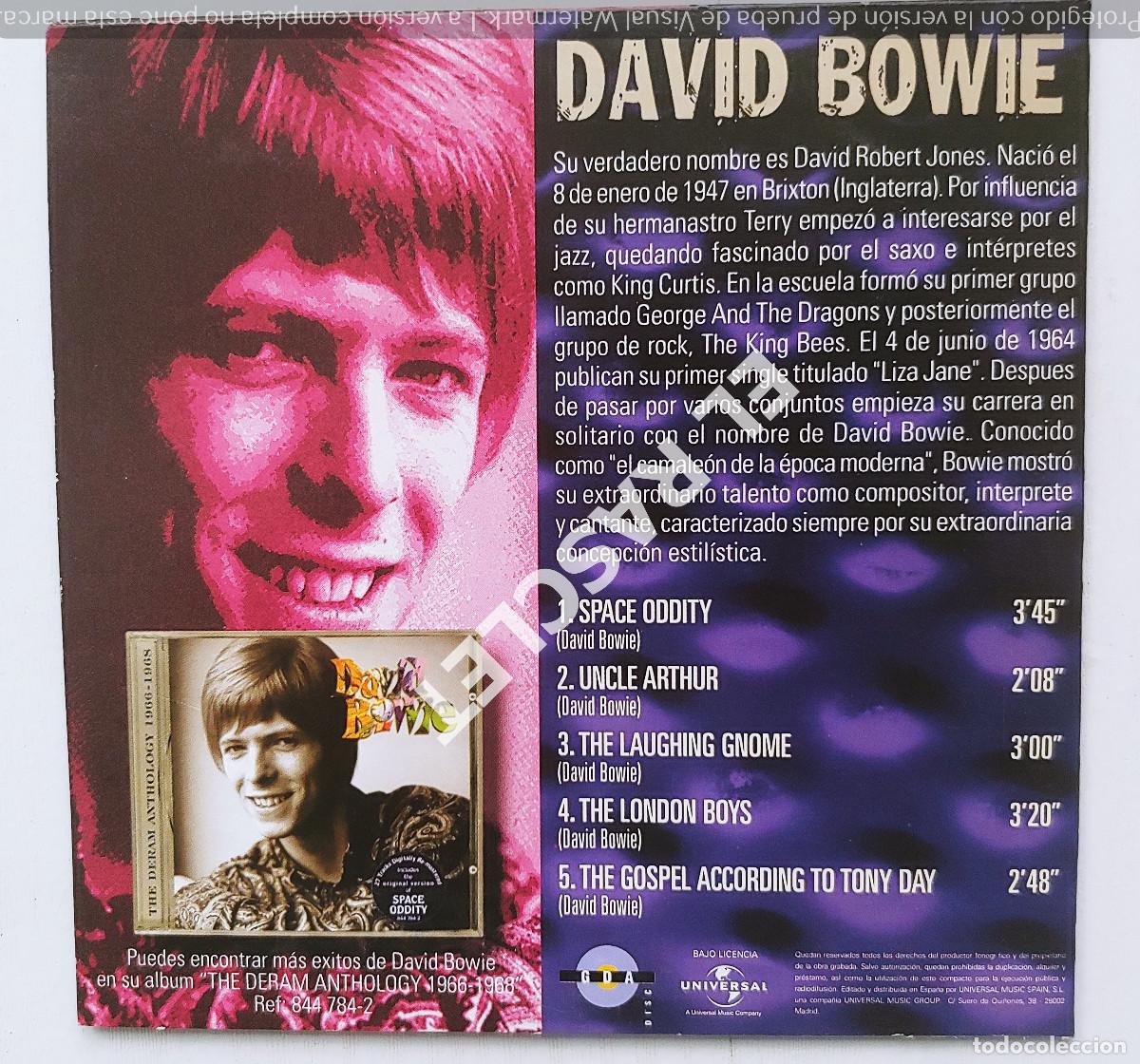 CDs de m&uacute;sica: CD GRANDES MITOS - DAVID BOWIE - Foto 2