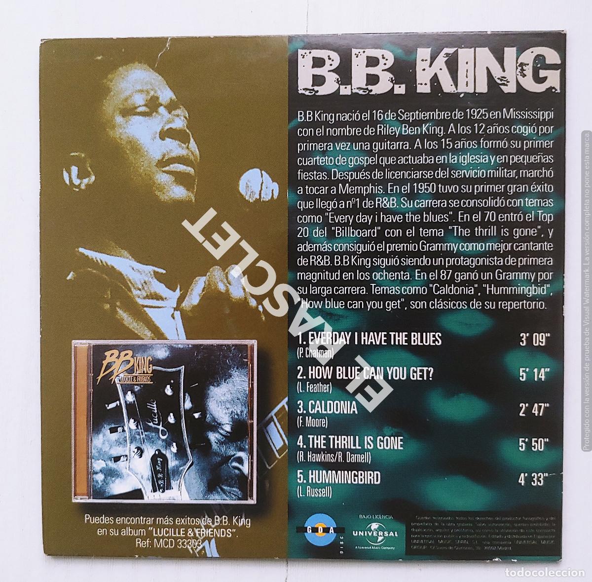 CDs de m&uacute;sica: CD GRANDES MITOS - B.B. KING - Foto 2