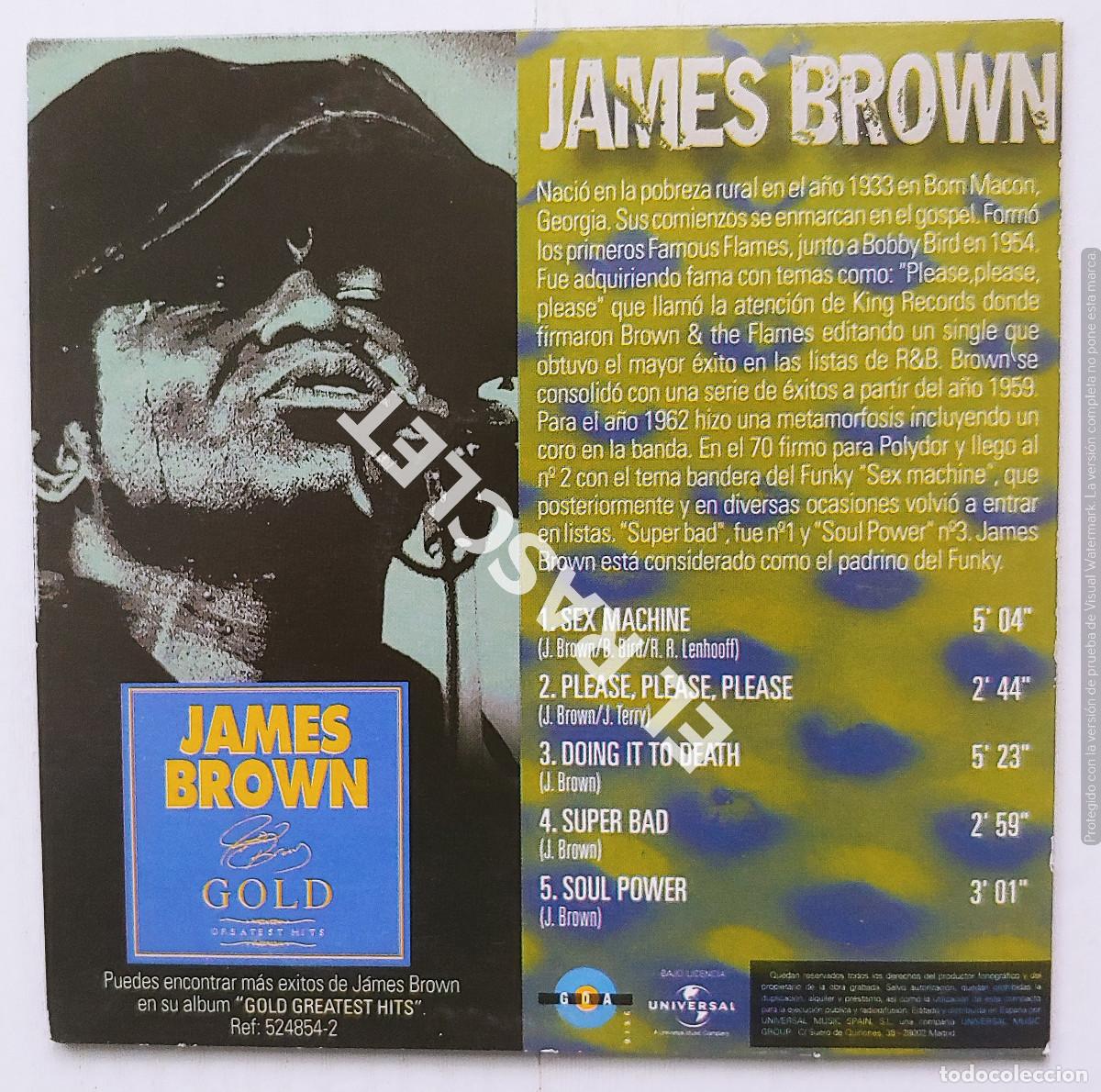 CDs de m&uacute;sica: CD GRANDES MITOS - JAMES BROWN - Foto 2