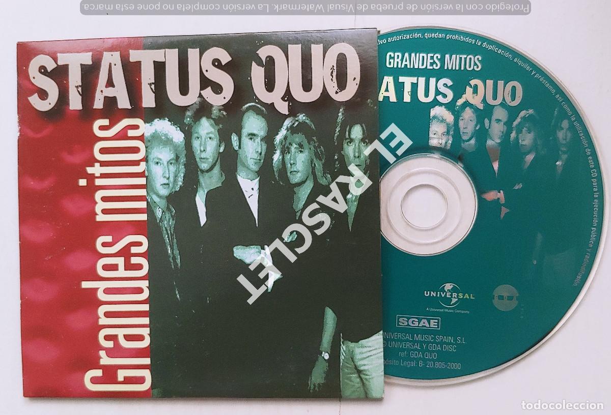 CDs de m&uacute;sica: CD GRANDES MITOS - STATUS QUO - Foto 1