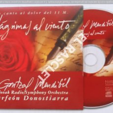 CDs de Música: CD ORFEÓN DONOSTIARRA - LÁGRIMAS AL VIENTO. Lote 389411674