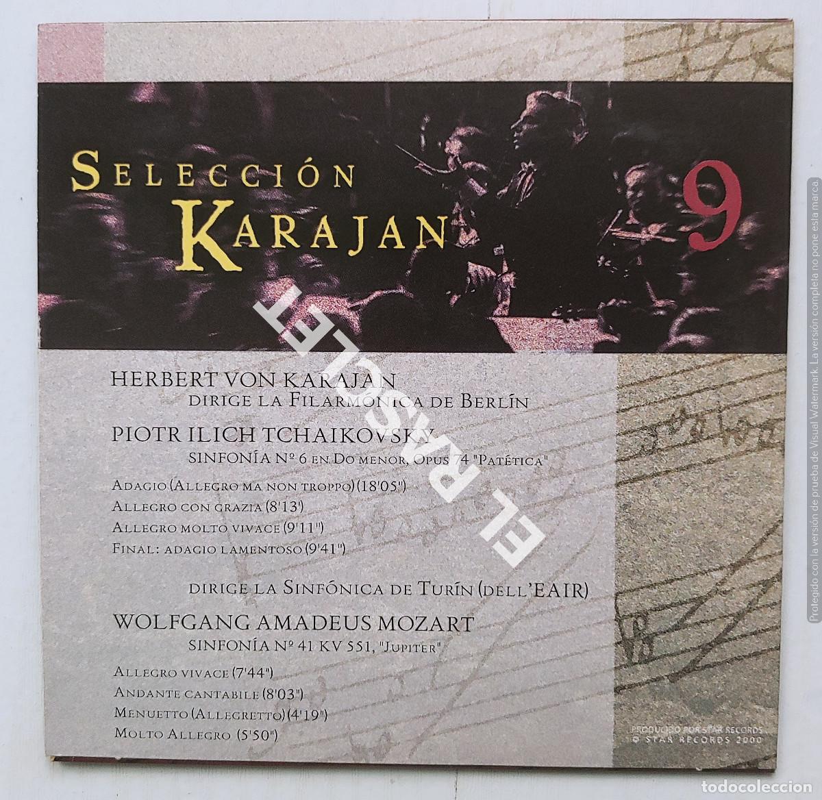 CDs de m&uacute;sica: CD SELECCION KARAJAN - N&ordm; 9 - Foto 2