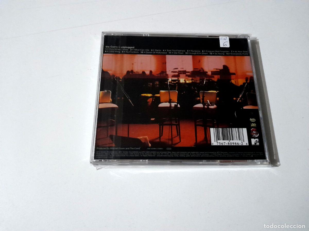 CDs de m&uacute;sica: THE CORRS &rdquo;UNPLUGGED&rdquo; CD 14 TRACKS COMO NUEVO - Foto 2
