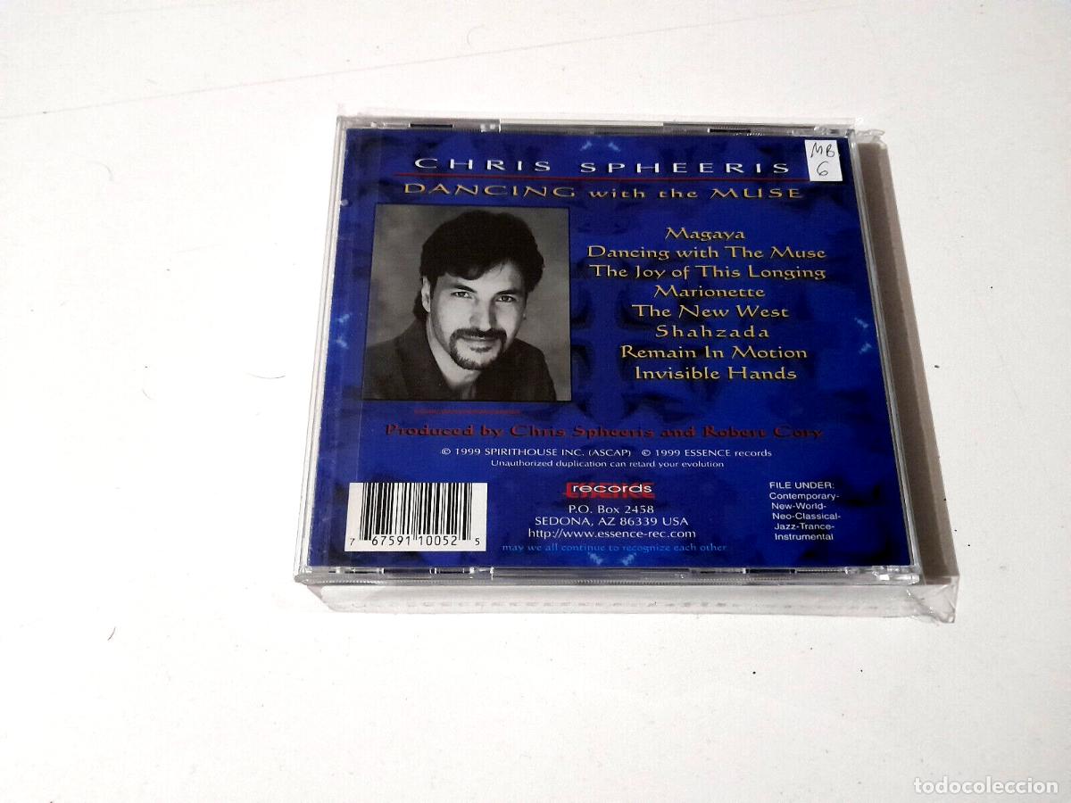 CDs de m&uacute;sica: CHRIS SPHEERIS &rdquo;DANCING WITH THE MUSE&rdquo; CD 8 TRACKS - Foto 2