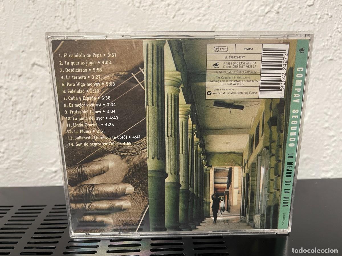 CDs de m&uacute;sica: Compay Segundo - Lo Mejor De La Vida - cd - Foto 3